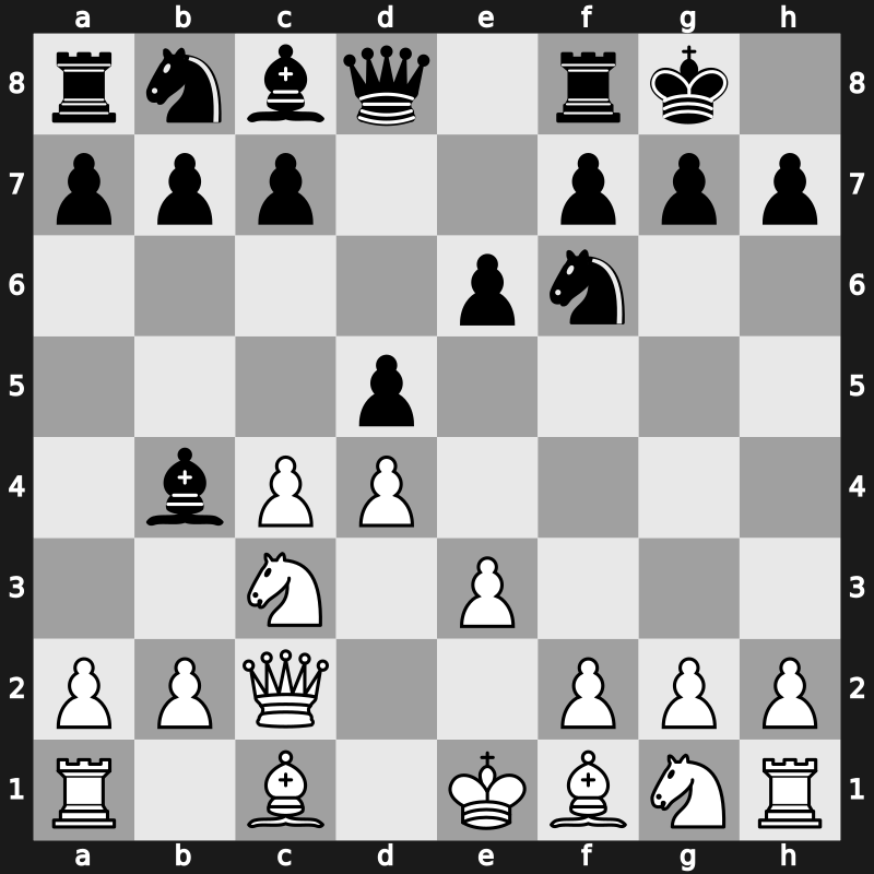 E34d - 5.e3 O-O - Classical Noa [-0.07]