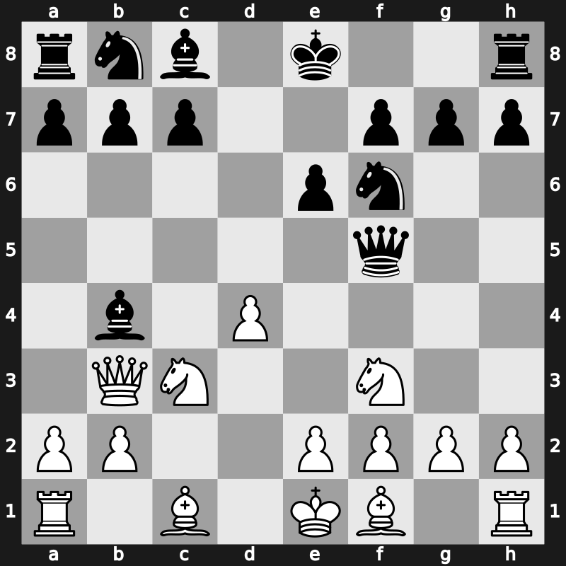 E34k - 5.cxd5 Qxd5 6.Nf3 Qf5 7.Qb3 - Classical Noa [+0.12]
