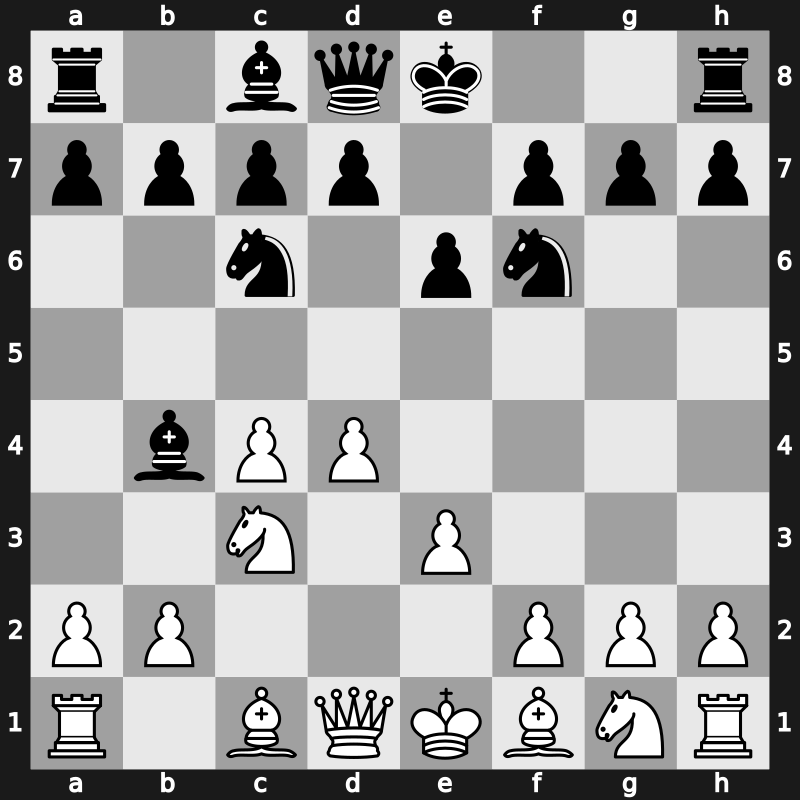 E40b - 4…Nc6 - Taimanov