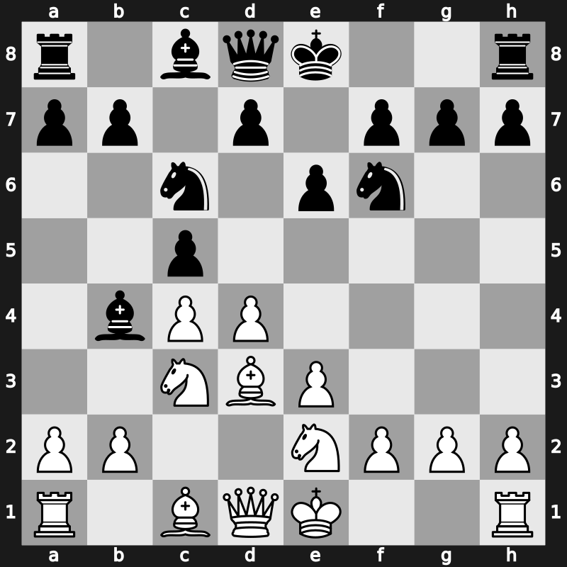 E41e - 5.Bd3 Nc6 6.Ne2 [+0.15]