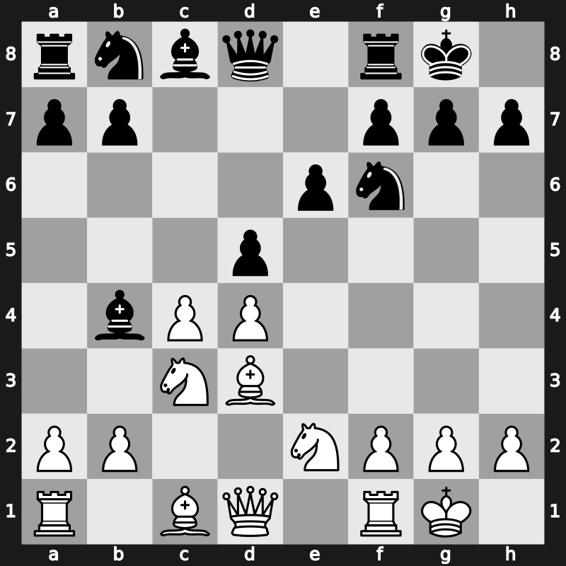 E48h - 6.Ne2 c5 7.O-O cxd4 8.exd4 [-0.20]