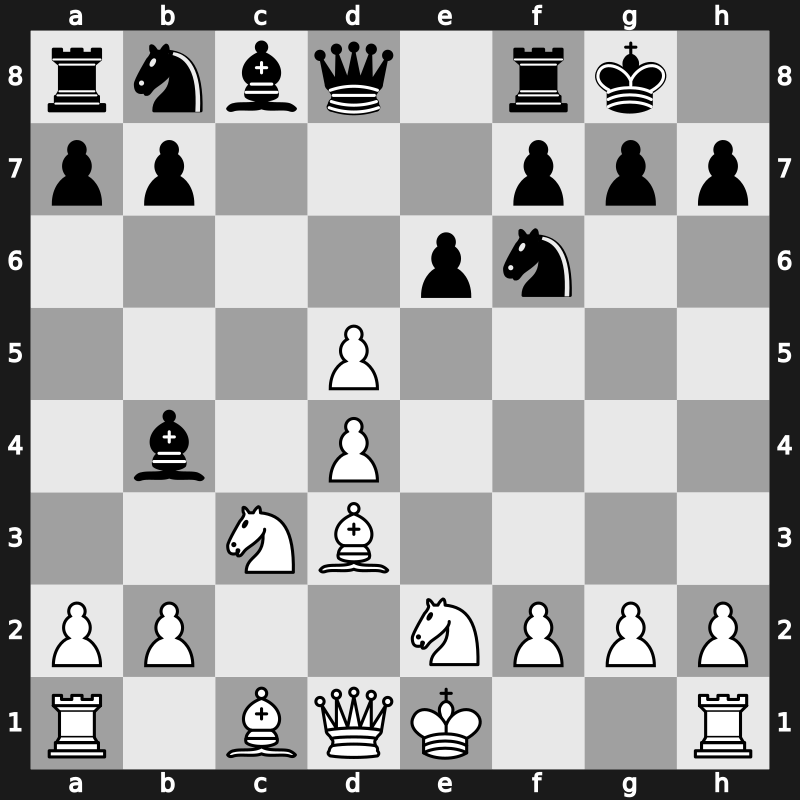 E48i - 6.Ne2 c5 7.cxd5 cxd4 8.exd4 [+0.10]