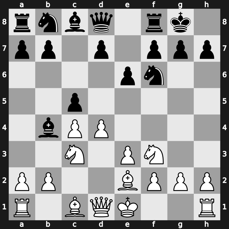 E50e - 5…c5 6.Be2 [-0.01]