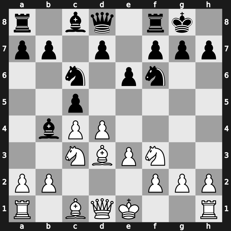 E50g - 5…c5 6.Bd3 Nc6 [+0.30]