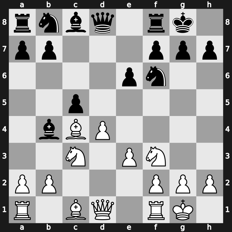 E54b - 8.Bxc4 - Main Line [+0.17]