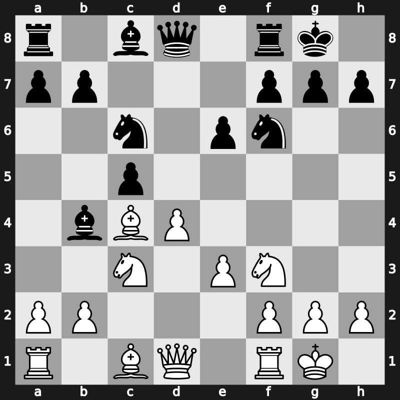 E54d - 8.Bxc4 Nc6 - Main Line [+0.28]