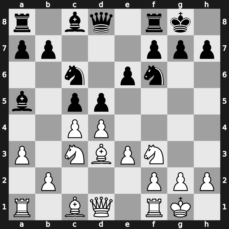 E56d - 8.a3 Ba5 - Main Line [+0.25]