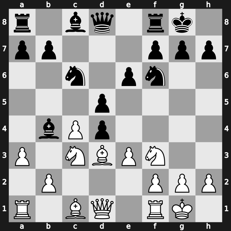 E56e - 8.a3 cxd4 - Main Line [+0.36]