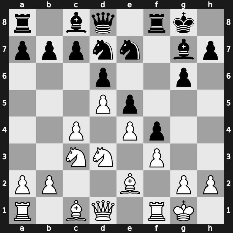 E99e - 11.Nd3 f4 - Mar del Plata [+0.69]