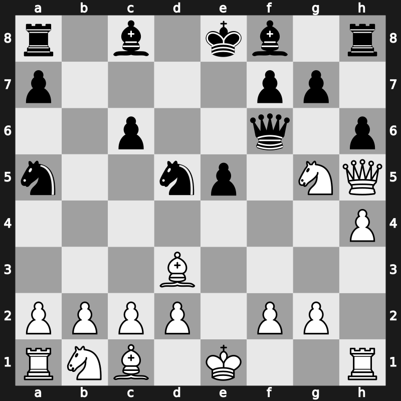 10. Sinquefield Cup 2023 – Round 6.2 – Firouzja, Alireza – 0-1 – Caruana, Fabiano – G22
