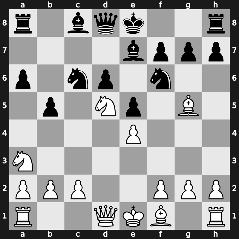10. Sinquefield Cup 2023 – Round 8.3 – Dominguez Perez, Leinier – 1/2-1/2 – Vachier-Lagrave, Maxime – G31