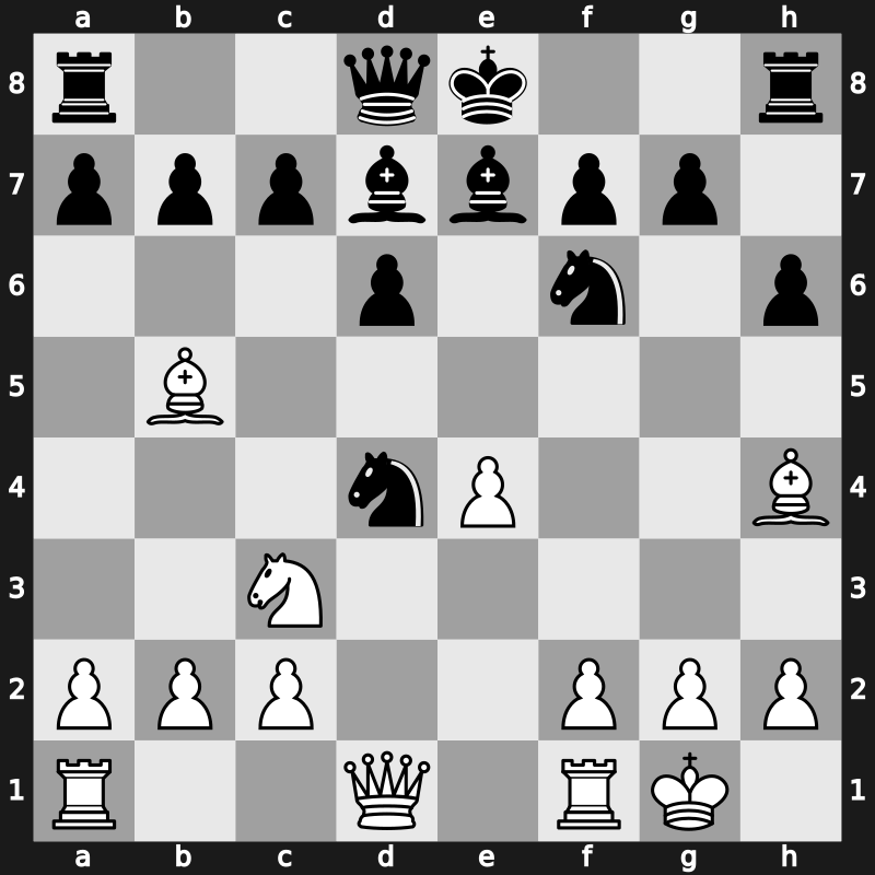 11. Norway Armageddon 2023 – Round 5.3 – So, Wesley – 1/2-1/2 – Firouzja, Alireza – G14