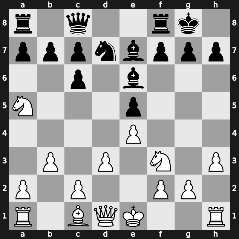 11. Norway Armageddon 2023 – Round 7.3 – Caruana, Fabiano – 0-1 – Gukesh D – G21