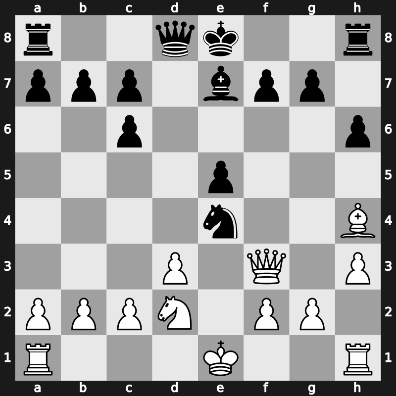 11. Norway Armageddon 2023 – Round 9.2 – So, Wesley – 1/2-1/2 – Gukesh D – G27