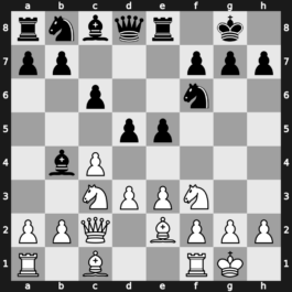 11. Norway Blitz 2023 – Round 5.1 – Caruana, Fabiano – 0-1 – Carlsen, Magnus – G21