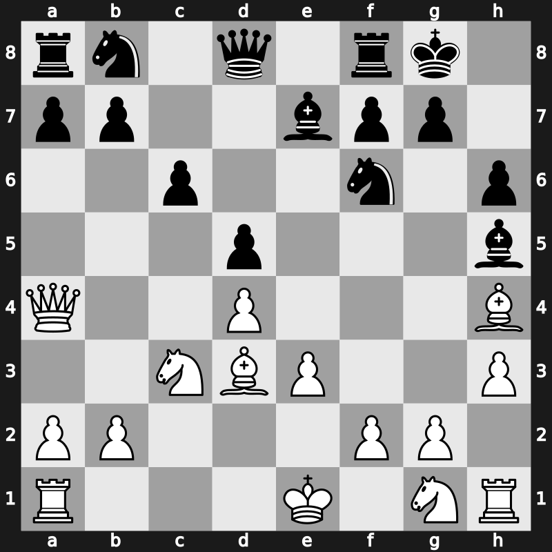 85. Tata Steel Masters 2023 – Round 10.3 – Maghsoodloo, Parham – 0-1 – Carlsen, Magnus – G66