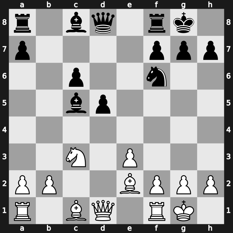 Global Chess League 2023 – Round 1.3 – Wei, Yi – 1-0 – Saini Vidit – G7