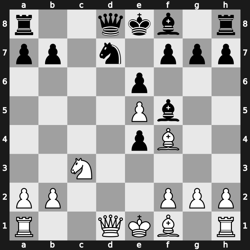 Global Chess League 2023 – Round 2.2 – Mamedyarov, Shakhriyar – 1/2-1/2 – Yu, Yangyi – G17