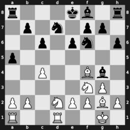 Global Chess League 2023 – Round 5.2 – Rapport, Richard – 1/2-1/2 – Yu, Yangyi – G58