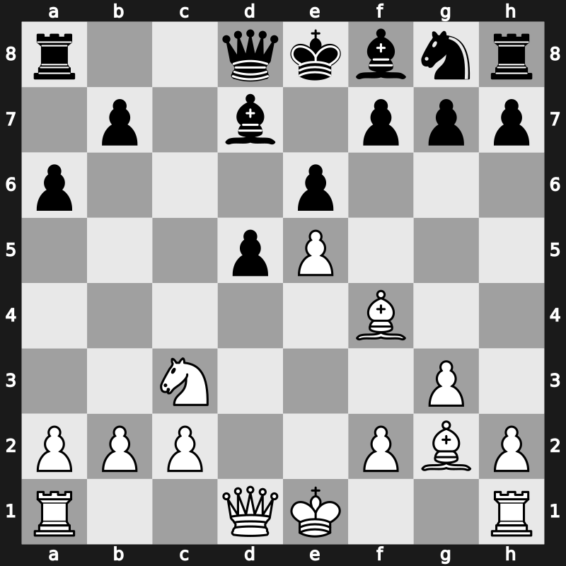 Global Chess League 2023 – Round 6.6 – Sadhwani, Raunak – 0-1 – Praggnanandhaa R – G76