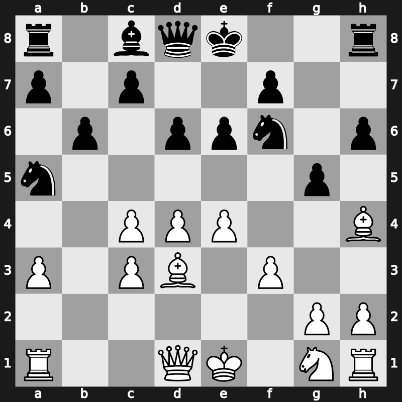 Global Chess League 2023 – Round 10.3 – Wei, Yi – 1-0 – Dominguez Perez, Leinier – G124
