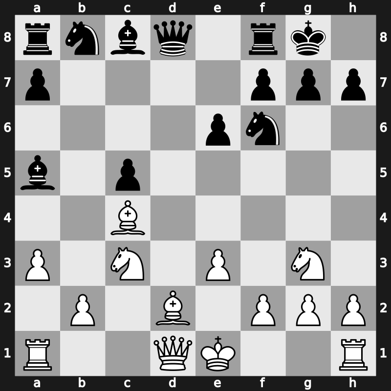 Levitov Chess Week Rapid 2023 – Round 9.2 – Grischuk, Alexander – 0-1 – Nepomniachtchi, Ian – G42