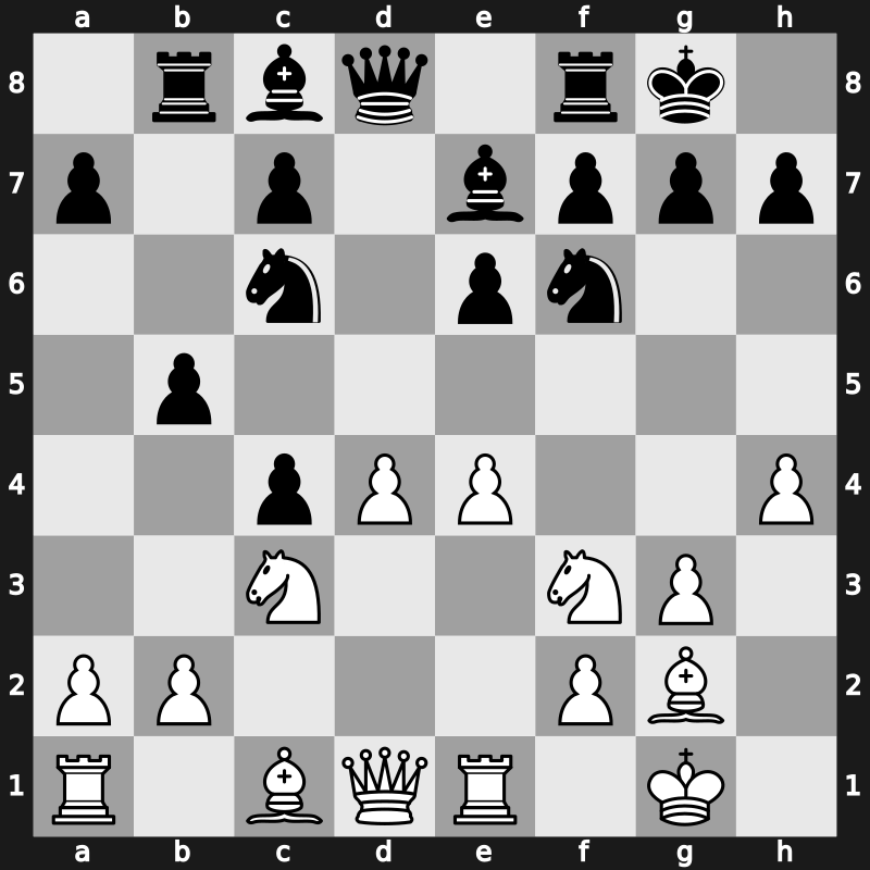 Saint Louis Blitz 2023 – Round 11.4 – Caruana, Fabiano – 1/2-1/2 – Sevian, Samuel – G54