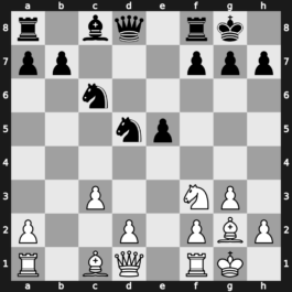 Saint Louis Rapid 2023 – Round 1.3 – Sevian, Samuel – 1-0 – Nepomniachtchi, Ian – G3