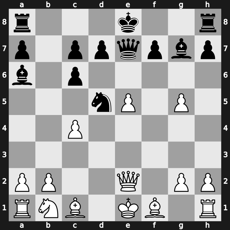 Saint Louis Rapid 2023 – Round 4.3 – Nepomniachtchi, Ian – 1/2-1/2 – Firouzja, Alireza – G18