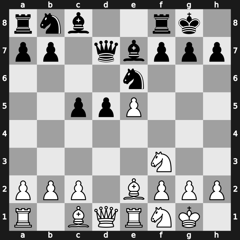 Saint Louis Rapid 2023 – Round 5.5 – Sevian, Samuel – 1/2-1/2 – Xiong, Jeffery – G25