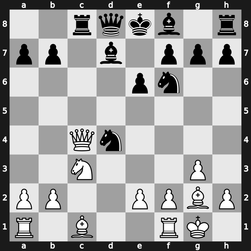 SuperUnited Rapid 2023 – Round 8.4 – Carlsen, Magnus – 1-0 – Duda, Jacob – G39