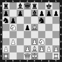 World Blitz 2023 – Round 1.2 – Bocharov, Dmitry – 0-1 – Van Foreest, Jorden – G21