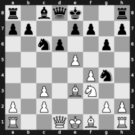 World Blitz 2023 – Round 8.6 – Henriquez Villagra, Cristobal – 0-1 – Fedoseev, Vladimir – G484