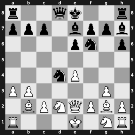 World Blitz 2023 – Round 15.49 – Karthik, V. – 0-1 – Sanal, Vahap – G877