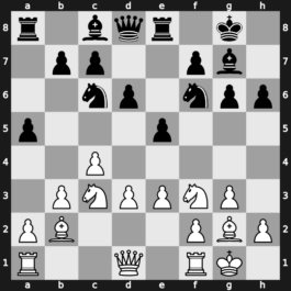 World Blitz 2023 – Round 20.43 – Anton Guijarro, David – 1-0 – Madaminov, Mukhiddin – G1153