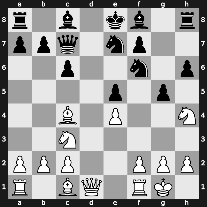 84. Tata Steel Masters 2022 – Round 12.2 – Esipenko, Andrey – 1/2-1/2 – Rapport, Richard – G76