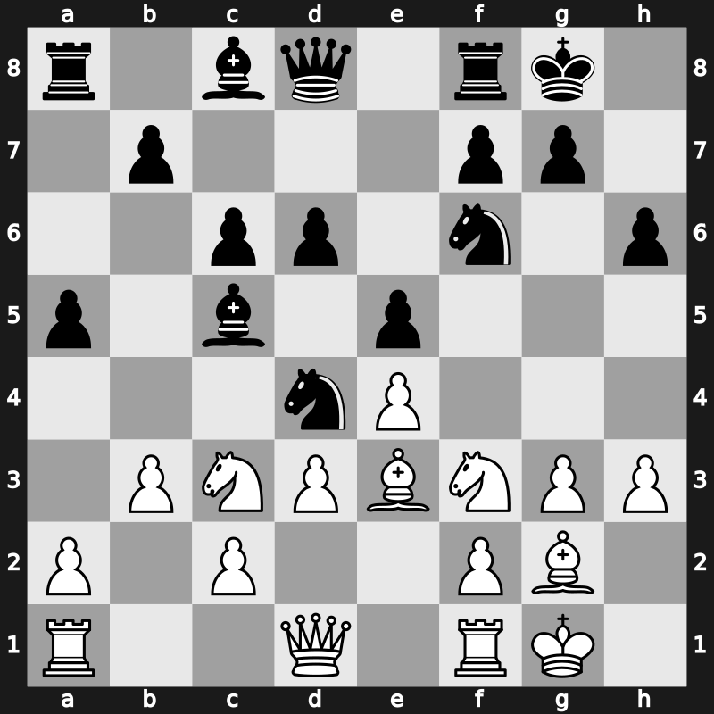 FIDE Candidates 2022 – Round 8.1 – Rapport, Richard – 1-0 – Duda, Jacob – G29