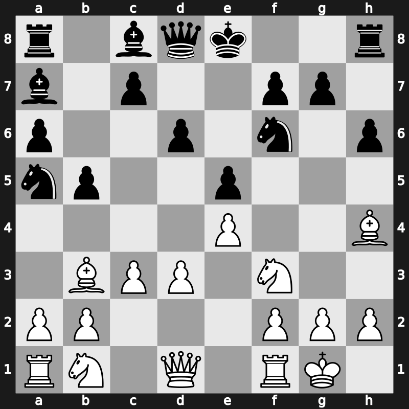 FIDE Candidates 2022 – Round 10.1 – Rapport, Richard – 0-1 – Ding, Liren – G37