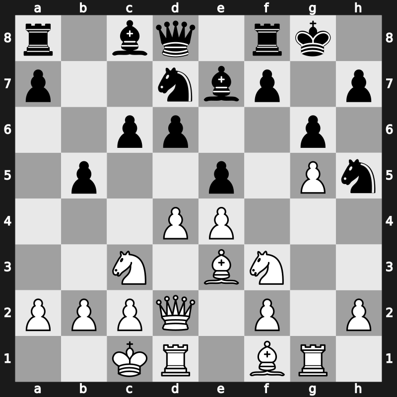 World Blitz 2022 – Round 8.39 – Yoo, Christopher Woojin – 1-0 – Yudin, Sergei – G421