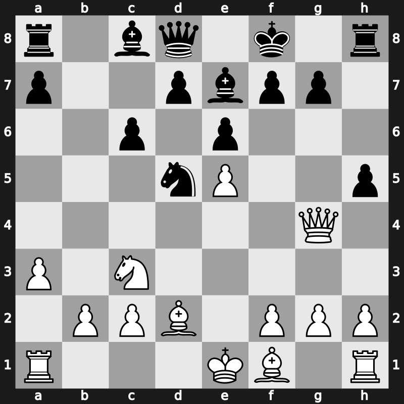 GCT Blitz Paris 2021 – Round 3.1 – Caruana, Fabiano – 1/2-1/2 – Rapport, Richard – G10