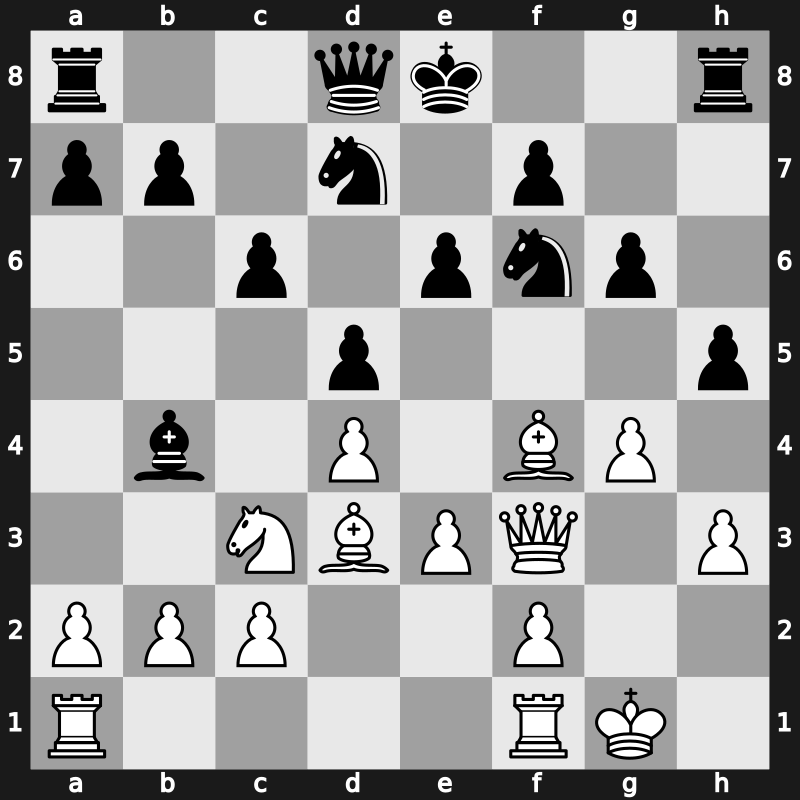 GCT Blitz Paris 2021 – Round 11.1 – Aronian, Levon – 1-0 – Rapport, Richard – G50