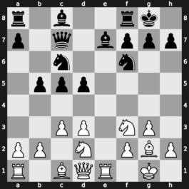 GCT Blitz Paris 2021 – Round 12.1 – Rapport, Richard – 1-0 – Caruana, Fabiano – G54