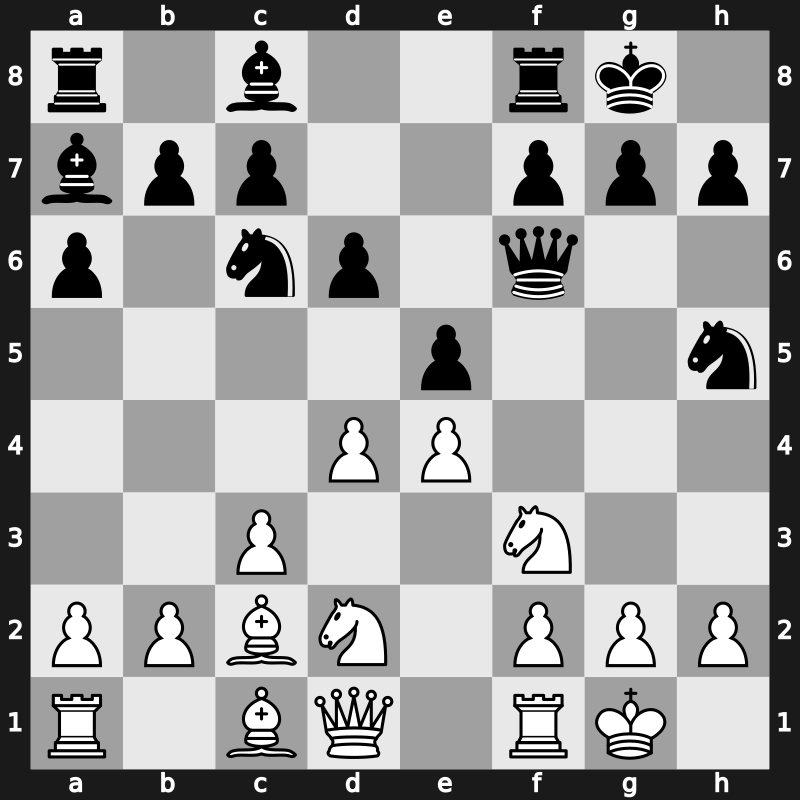 Lindores Abbey Tal Memorial 2021 – Round 3.34 – Kryvoruchko, Yuriy – 1-0 – Kuybokarov, Temur – G146