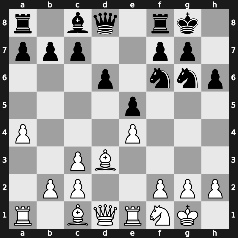 Lindores Abbey Tal Memorial 2021 – Round 3.9 – Kravtsiv, Martyn – 0-1 – Pichot, Alan – G167