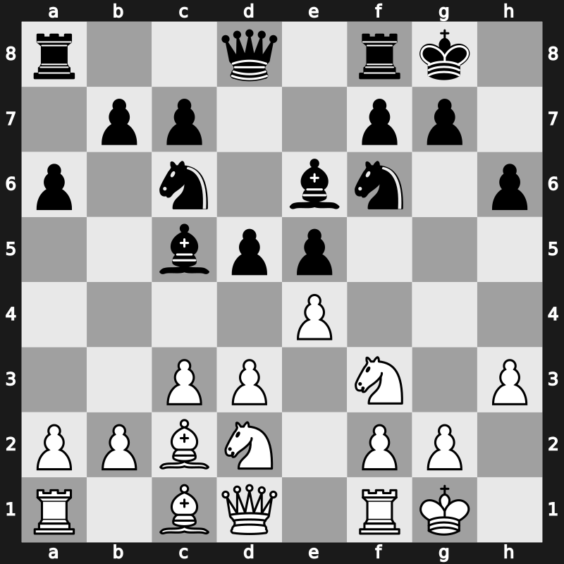 Lindores Abbey Tal Memorial 2021 – Round 7.11 – Onischuk, Vasilisa – 1-0 – Swiercz, Dariusz – G299