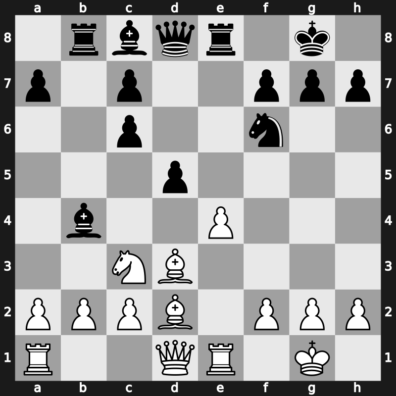 Lindores Abbey Tal Memorial 2021 – Round 11.25 – Matlakov, Maxim – 1-0 – Demchenko, Aleksandr – G483