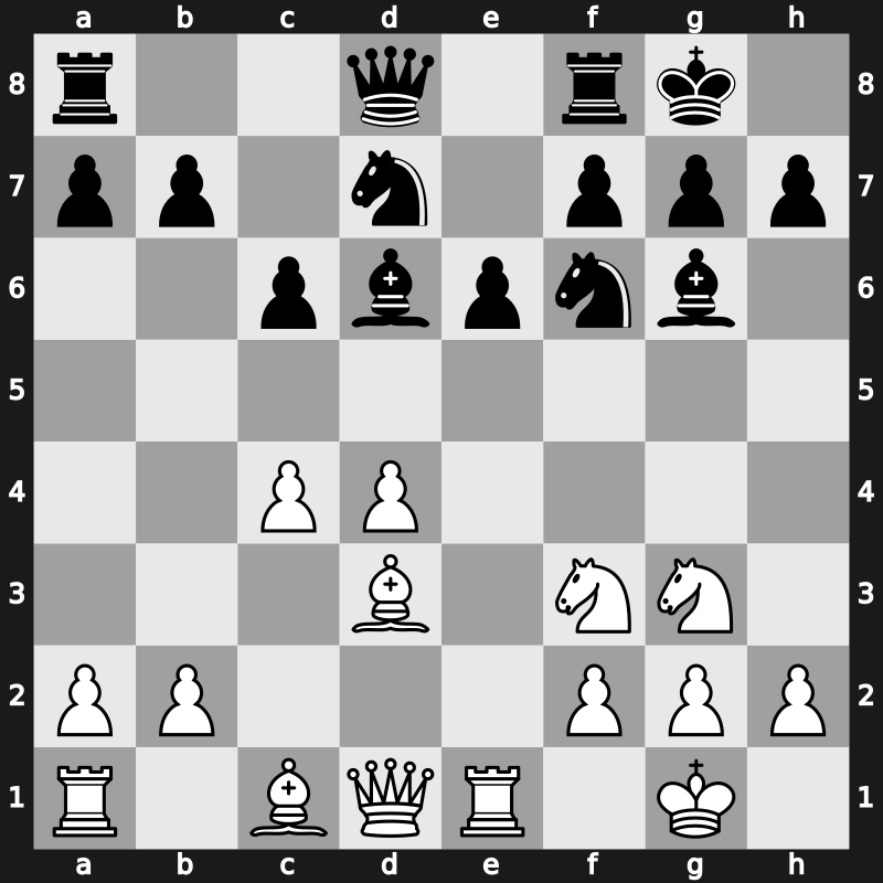 Smyslov Region Group Cup 2021 – Round 14.2 – Sjugirov, Sanan – 1-0 – Fedoseev, Vladimir – G145