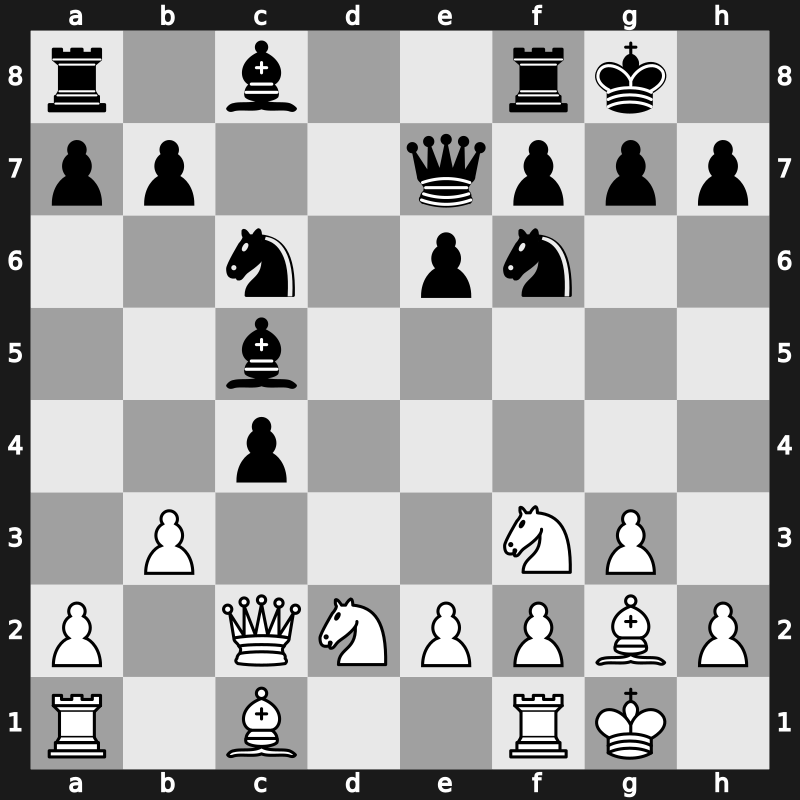 WCh 2021 – Round 6 – Carlsen, Magnus – 1-0 – Nepomniachtchi, Ian – G6