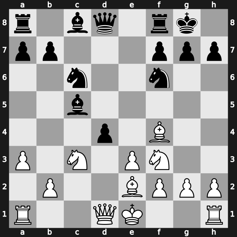 World Blitz 2021 – Round 3.1 – Indjic, Aleksandar – 0-1 – Carlsen, Magnus – G135