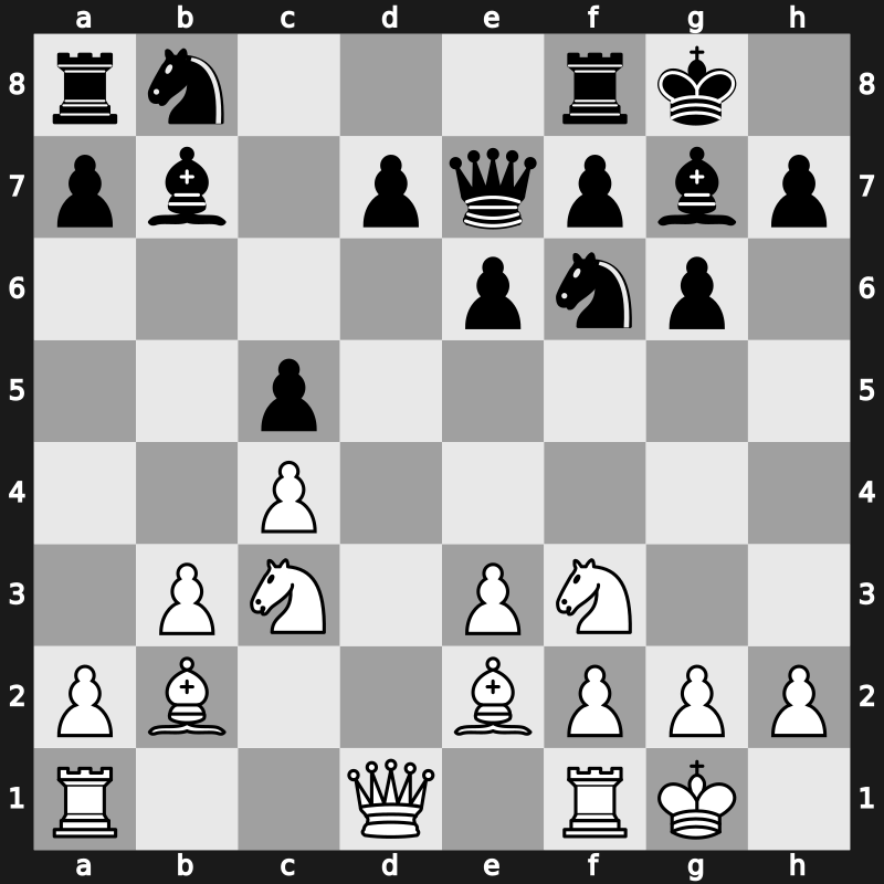 11. London Classic 2019 – Round 2.5 – Ding, Liren – 0-1 – Vachier-Lagrave, Maxime – G27